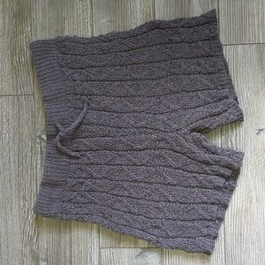 Free People Intimately Cable Knit Lounge Shorts Small